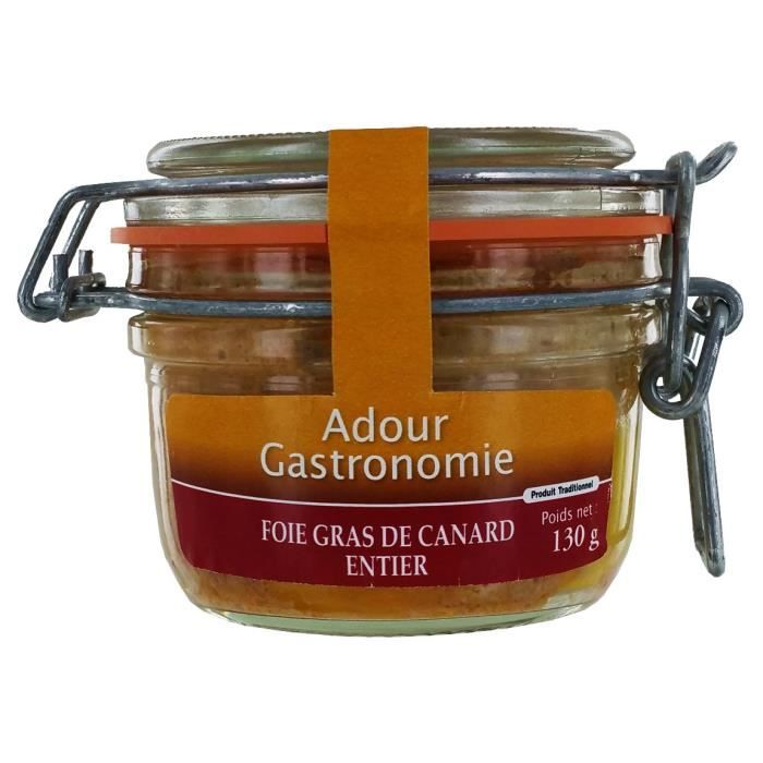 Foie Gras de Canard Entier Bocal 130g
