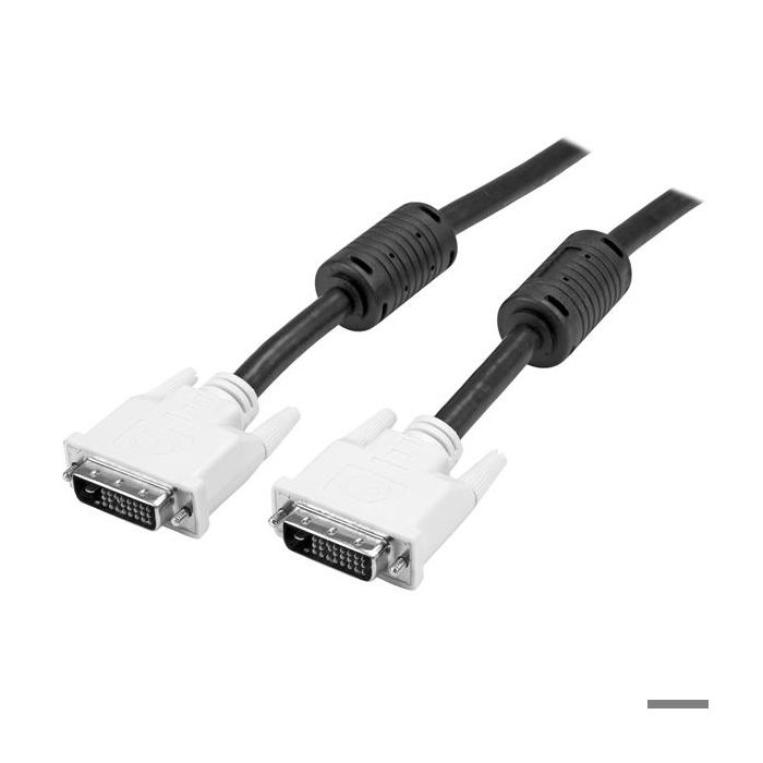 STARTECH Câble DVI-D Dual Link de 3 m - Cordon vidéo DVI vers DVI pour écran numérique - M/M - 2560x1600