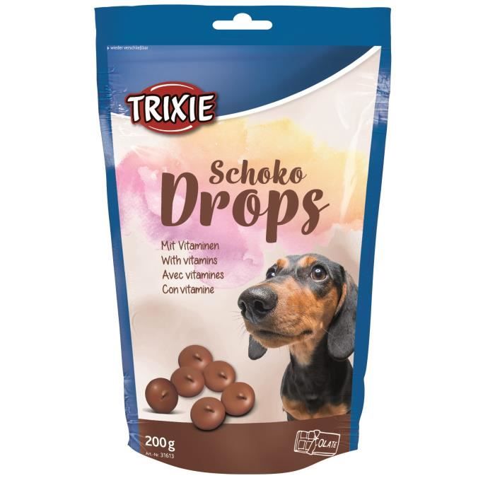 Brekz Trixie Friandise Gout Chocolat pour Chien 200 g