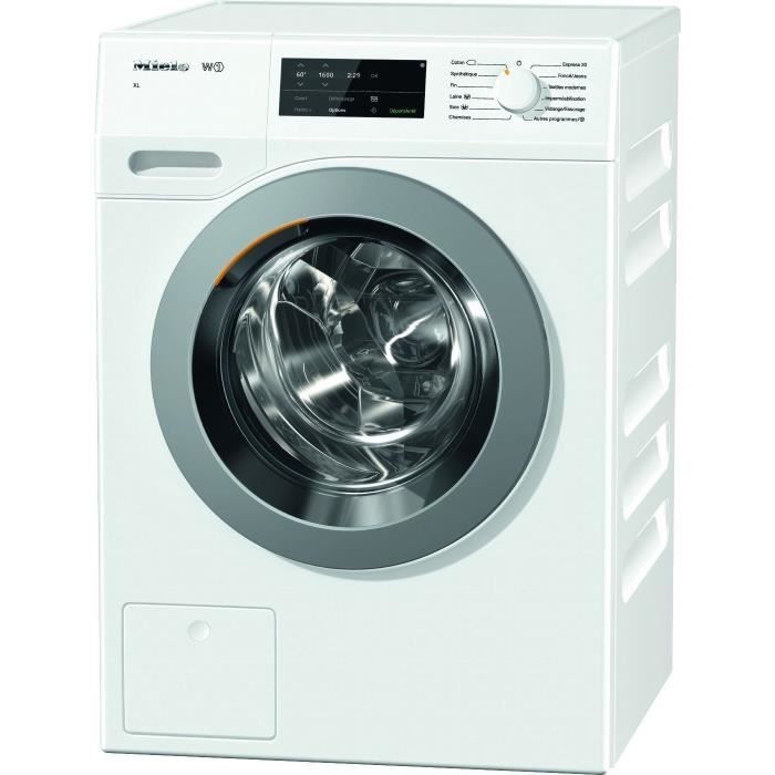 MIELE WCG 130 Lave-linge frontal - 9 kg - 1600 trs / min - A+++ - Blanc - Moteur induction