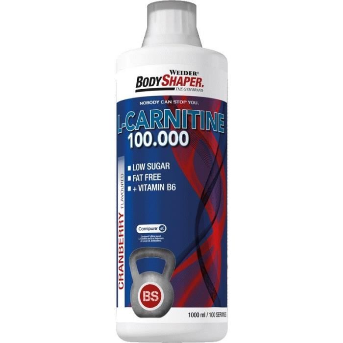 WEIDER Sachet de L-Carnitine 100.000 1L Tropical