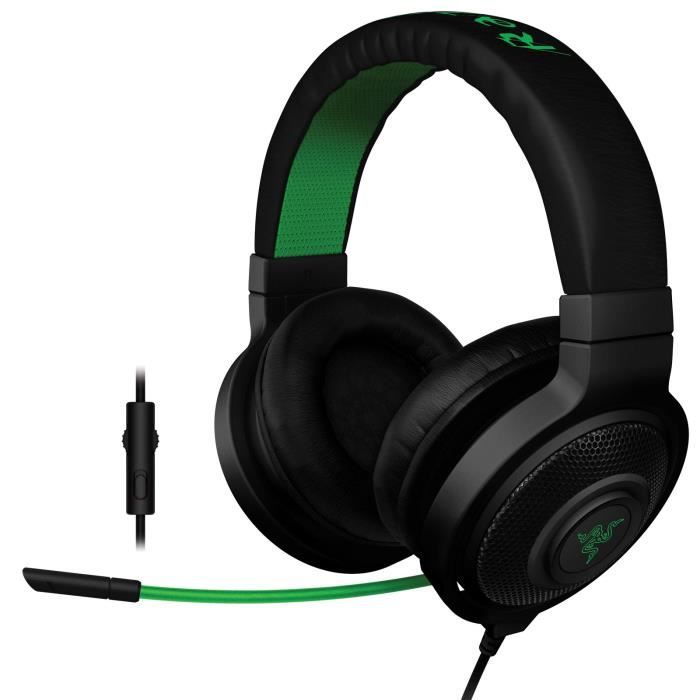 Razer Casque Gaming Kraken Pro Noir Prix Pas Cher