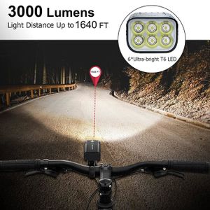 Lampe éclairage velo avant et arriere a led piles fournies.