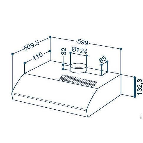 Hotte Classique  ISLK66ASX1