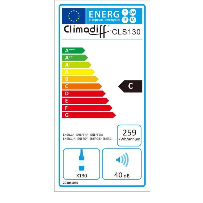  CLS130 - Cave à vin de service - 130 bouteilles3