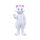 Mascotte Adulte Chat Blanc Marie pour Déguisement