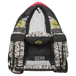 SEVEN BASS Float tube Gator Hard Fabric Line - Sable