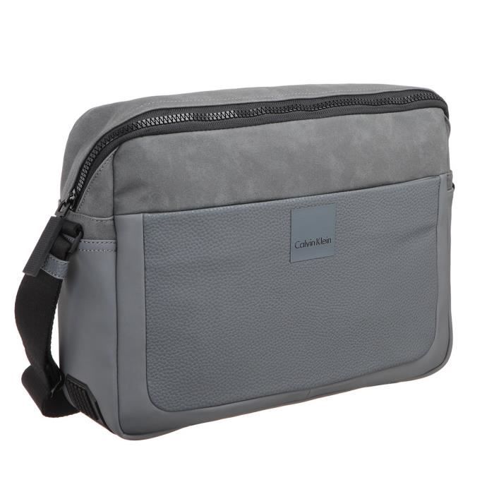 CALVIN KLEIN Sac d'épaule big K50K501113 - BORIS MESSENGER Gris Homme