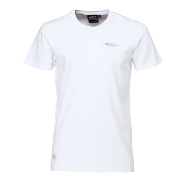 WESC T-shirt Charley - Homme - Blanc
