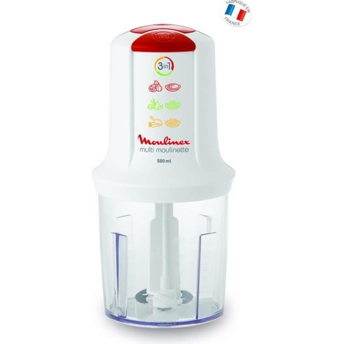 MOULINEX AT710131 Hachoir multifonction Multi Moulinette - Blanc