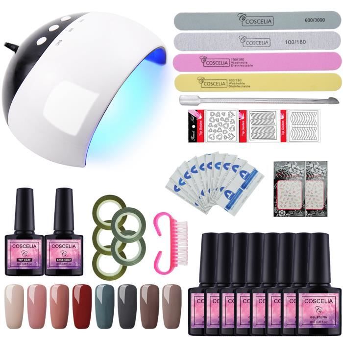 Kit Nail Art Gel Achat Vente Pas Cher