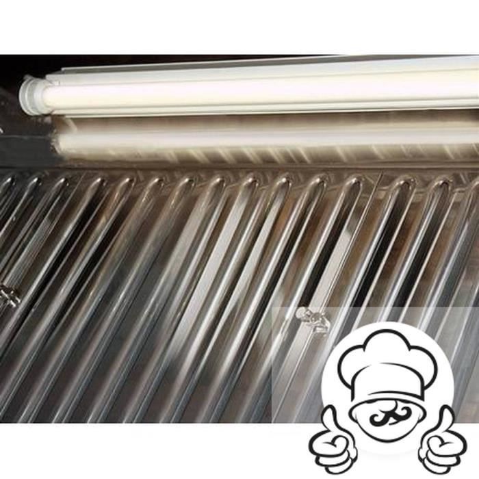 Hotte murale 2,6 m - avec filtre et lampe - sans2