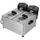 Friteuse electrique double