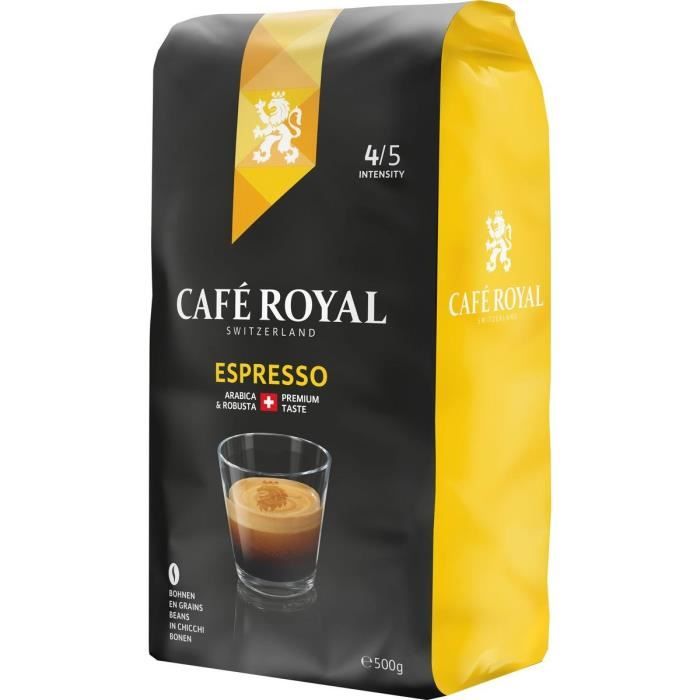 CAFE ROYAL en grain Espresso - 500 g