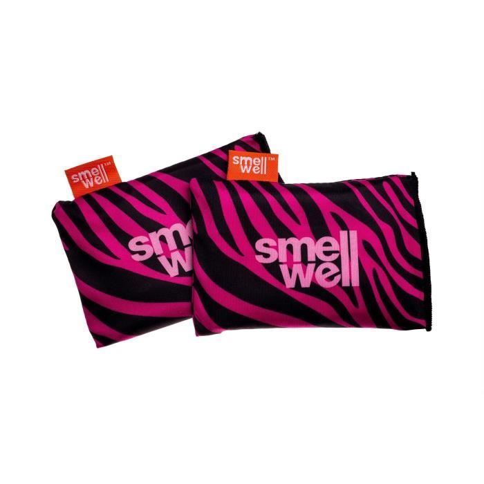 SmellWell Active - Pink Zebra - pochons désodorisants 3-en-1