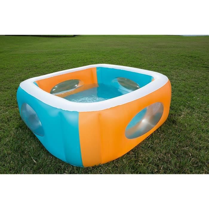 BESTWAY Piscine Window Pool - 168 x 168 cm