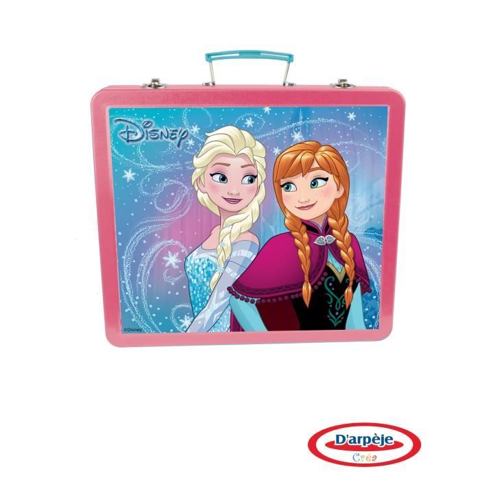 LA REINE DES NEIGES Ma Boîte Métallique Créative - 60 Pièces