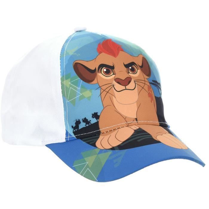 ROI LION Casquette Sublimée Garçon Blanc