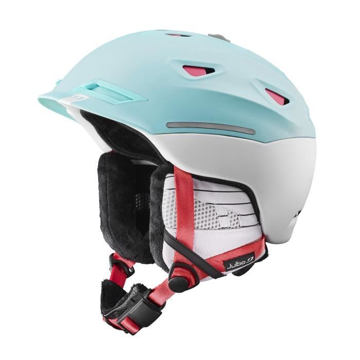 JULBO Casque de Ski Odissey Bleu Blanc et Rose