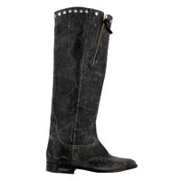 BASKET GOLDEN GOOSE FEMME G32WS106E5 NOIR CUIR BOTTES BASKET GOLDEN GOOSE FEMME G32WS106E5 NOIR CUIR BOTTES