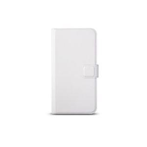 SWISS CHARGER Etui Folio Motorola G4/G4 Plus - Blanc/Transparent