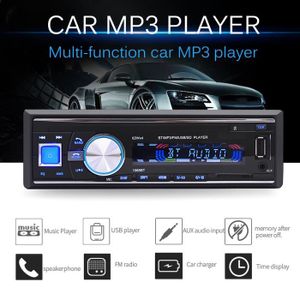Autoradio Bluetooth Voiture Autoradio Audio In-Dash Lecteur MP3 Radio Support USB / SD / AUX / FM Récepteur Autoradio Bluetooth Voiture Autoradio Audio In-Dash Lecteur MP3 Radio Support USB / SD / AUX / FM Récepteur