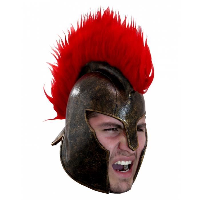 ACCESSOIRE DÉGUISEMENT casque cheval de Troie en latex