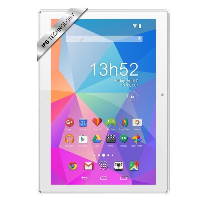  Pack Tablette Tactile Pure 10,1'' IPS2