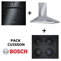 LOT APPAREIL CUISSON BOSCH - Pack cuisson : Four multifonction pyrolyse LOT APPAREIL CUISSON BOSCH - Pack cuisson : Four multifonction pyrolyse