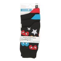 CHAUSSETTES Lot 3 paires de chaussettes fantaisies Masques - e CHAUSSETTES Lot 3 paires de chaussettes fantaisies Masques - e