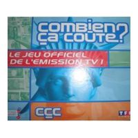 JEU SOCIÉTÉ - PLATEAU COMBIEN CA COUTE - JEU DE SOCIETE - JEU TELEVISE JEU SOCIÉTÉ - PLATEAU COMBIEN CA COUTE - JEU DE SOCIETE - JEU TELEVISE