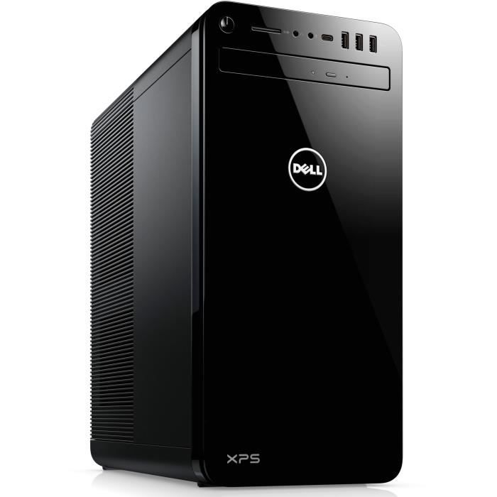 DELL PC de Bureau XPS 8930 - 16Go 2667MHz - Core i7-8700 - nVidia GTX 1060 6Go - 256Go SSD/2 To HDD - Windows 10 Advanced