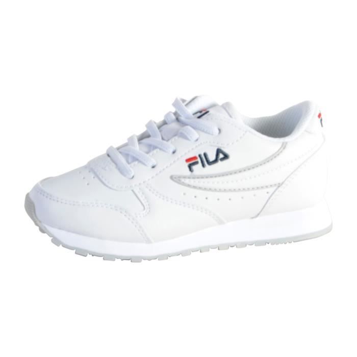 Basket Fila Orbit Low JR White 34 Blanc Blanc Achat Basket Fila Orbit Low JR White 34 Blanc Blanc Achat