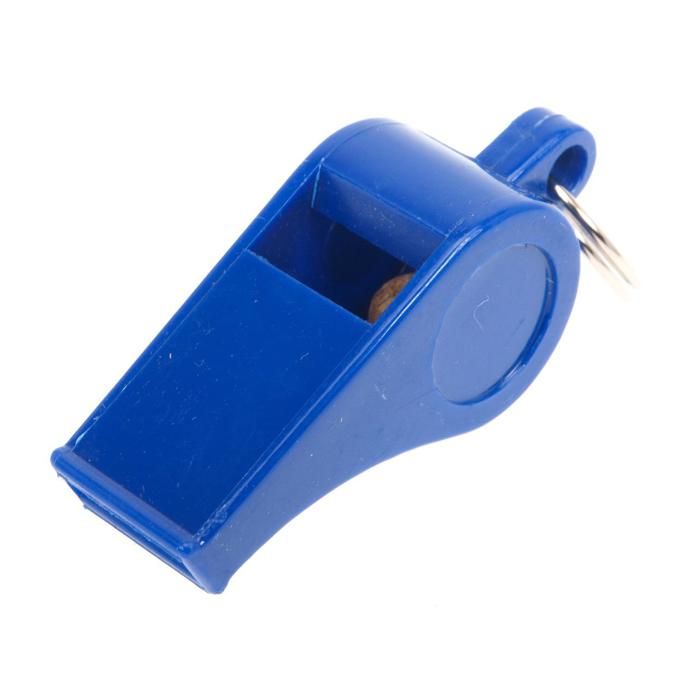 Lot De 6 Sifflets Sport Colorés Avec Cordon - 125 DB, ABS, Pour Arbitres, Entraîneurs, Urgences