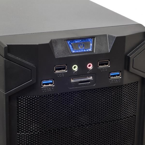 PC Gamer XFighters Vert - 6 X 3.5 Ghz - 8GO RAM2