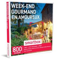 COFFRET SÉJOUR Coffret cadeau - Week-end gourmand en amoureux - S COFFRET SÉJOUR Coffret cadeau - Week-end gourmand en amoureux - S