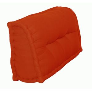 COUSSIN - MATELAS DE SOL Dossier Cale-Reins 100% coton 60x22/11xH35 cm TERR