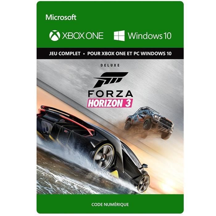 Forza Horizon 3 Edition Deluxe Jeu Xbox One à télécharger