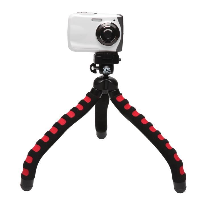 XSORIES Trépied pour Appareil Photo Bitri - Noir et Rouge