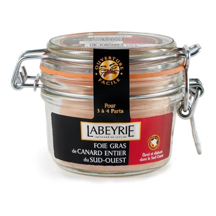 Labeyrie Foie Gras de Canard Entier du Sud-Ouest Bocal 135g