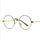 FIXIN Femmes Hommes Vintage Cadre Lunettes Pratiqu