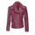 Blouson simili cuir femme