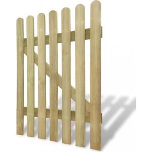 Portail porte simple avec partie supérieure en cerceau Portillon de jardin