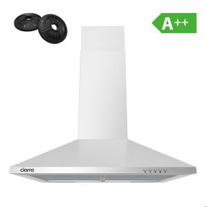 HOTTE Ciarra Hotte murale décorative 380m³/h - Evacuatio