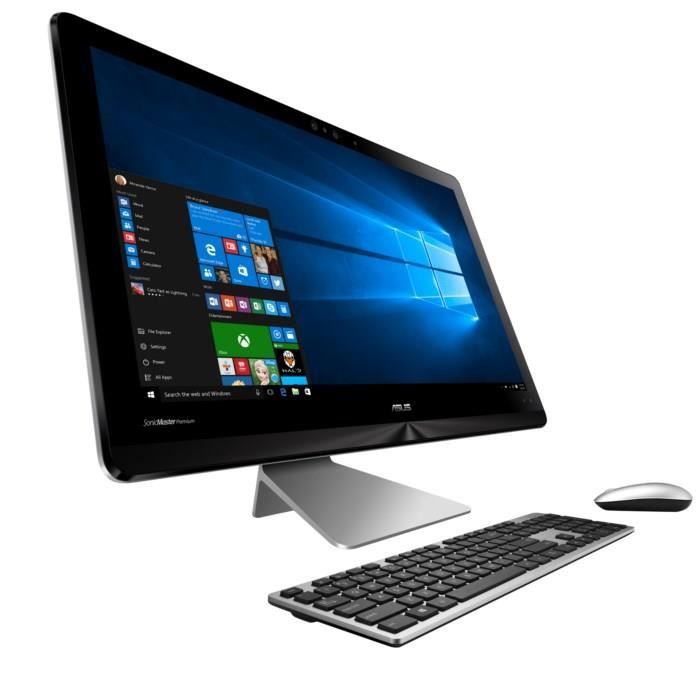ASUS PC Tout en un ZN241ICGK-RA032T 23,8 FHD - 12 Go de RAM - Intel® Core™ i7-7500U - NVIDIA GeForce 940MX - Disque Dur 1 To+128SSD