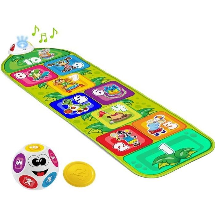 CHICCO Marelle de la jungle - Tapis - 18 à 36 mois