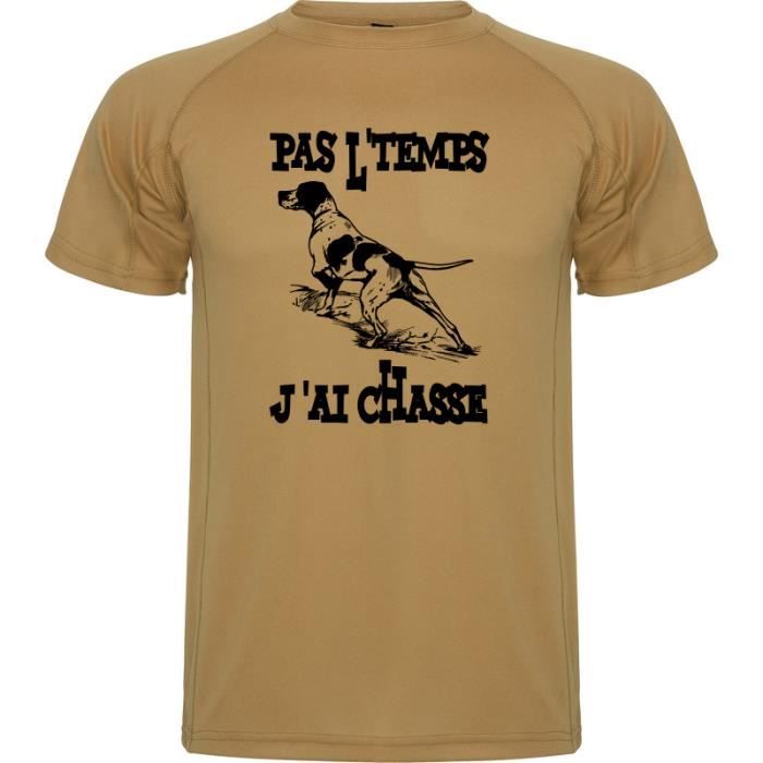 Tee shirt chasse - Achat / Vente pas cher