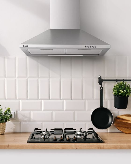 Ciarra Hotte décorative 60cm >380m³/h3