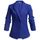 Costume dames manteau Blazer Costume à revers manc