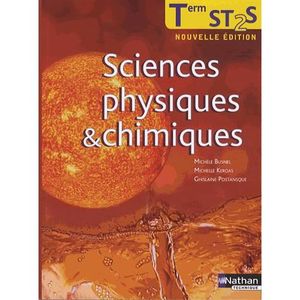 Sciences Physiques Chimiques Tle St2s Achat Vente - 